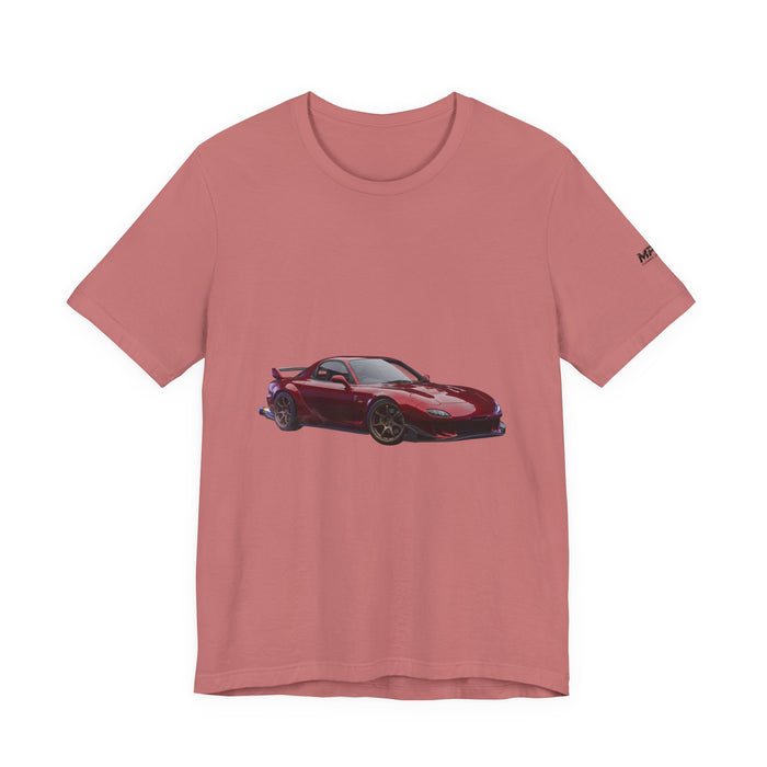 Sports Car Graphic Tee — Red Racing Coupe T-Shirt