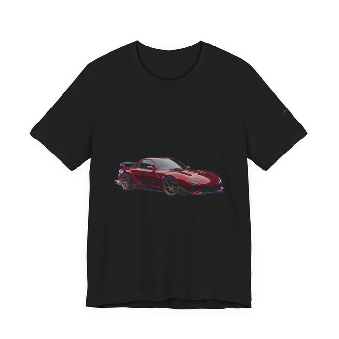 Sports Car Graphic Tee — Red Racing Coupe T-Shirt