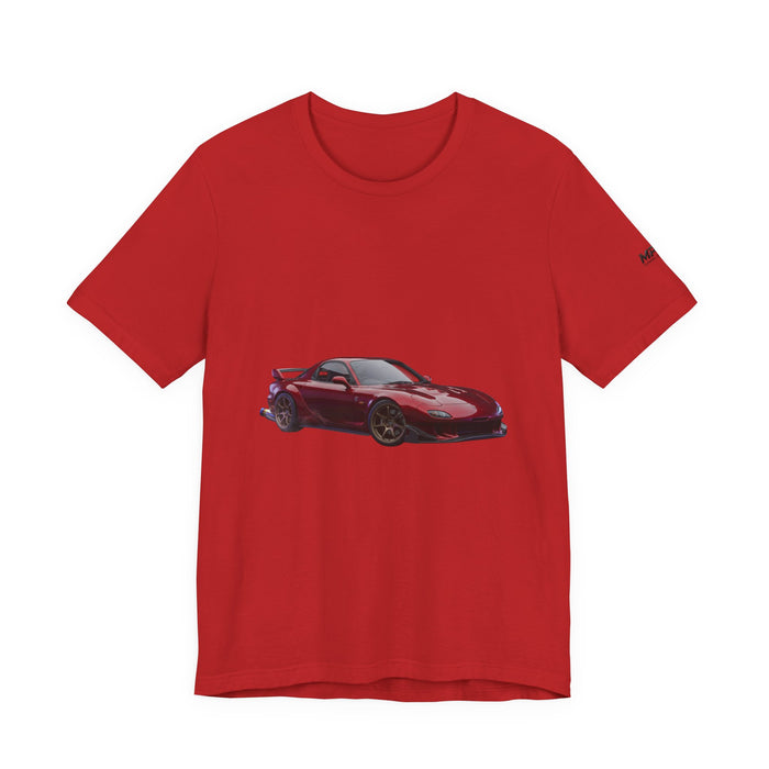 Sports Car Graphic Tee — Red Racing Coupe T-Shirt