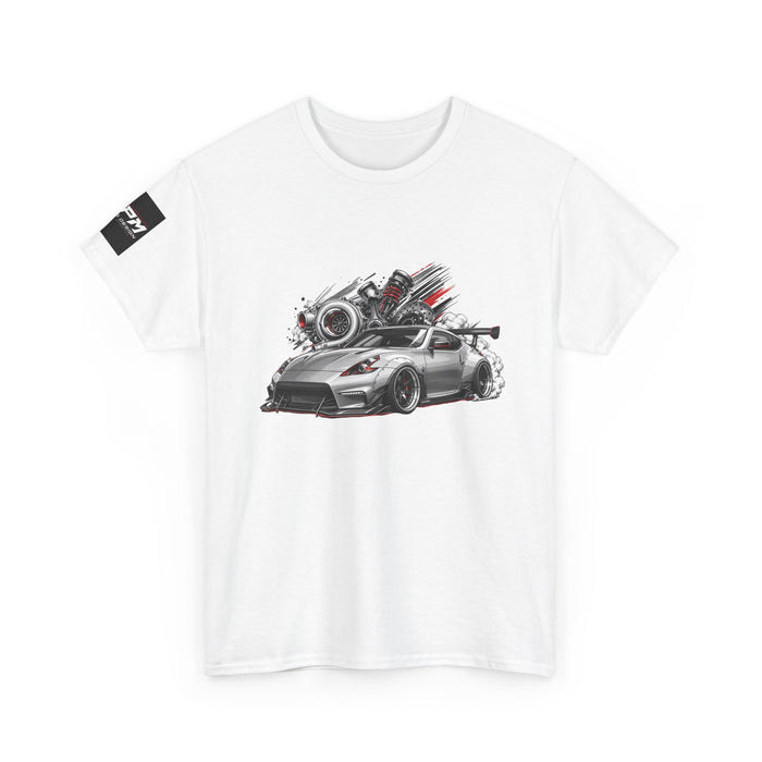 Sports Coupe Racing Car Graphic Tee — Speed Engine Design | MPM Tuning Design