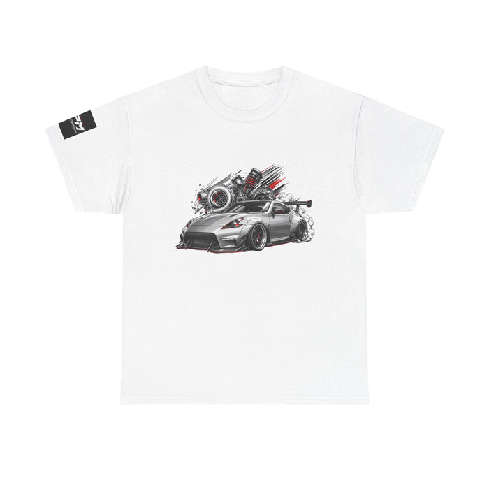 Sports Coupe Racing Car Graphic Tee — Speed Engine Design | MPM Tuning Design