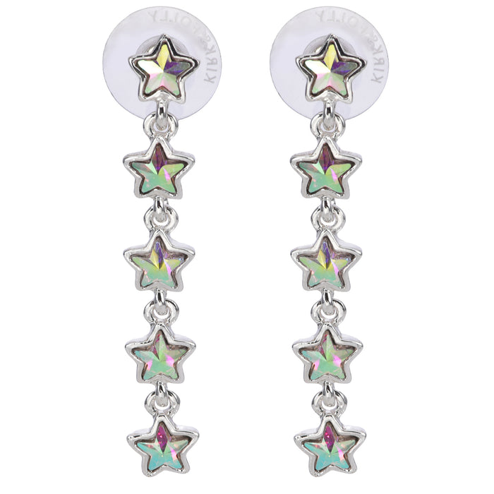 Stardust Dream Pierced Earrings (Sterling Silvertone)
