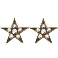 Starlight Dream Pierced Earrings (Brasstone)
