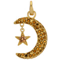 Stella Luna Open Ring Charm (Goldtone)