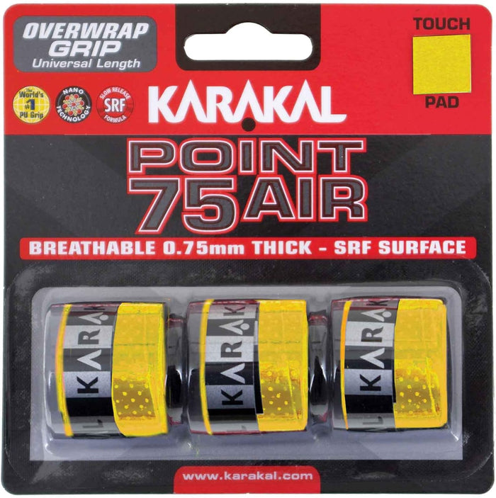 Surgrip Karakal Point 75 Jaune - Esprit Padel Shop