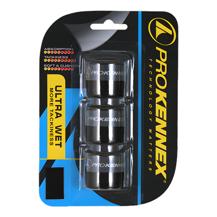 Surgrips Pro Kennex Ultra Wet Noir x3 - Esprit Padel Shop