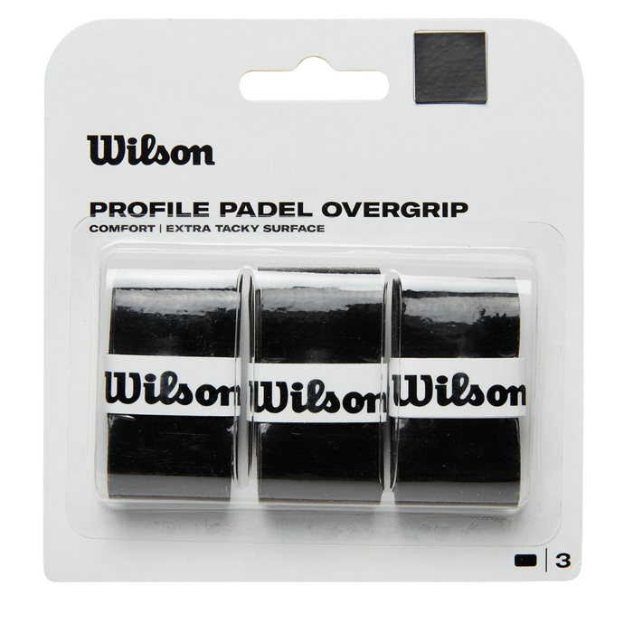 Surgrips wilson profile padel noir - Esprit Padel Shop