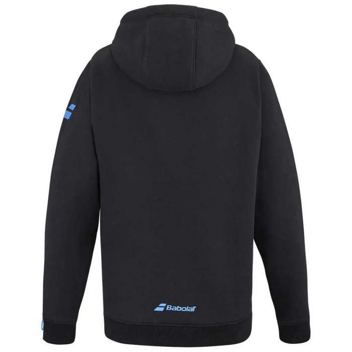 Sweat Babolat Exercice Hood Noir Junior - Esprit Padel Shop