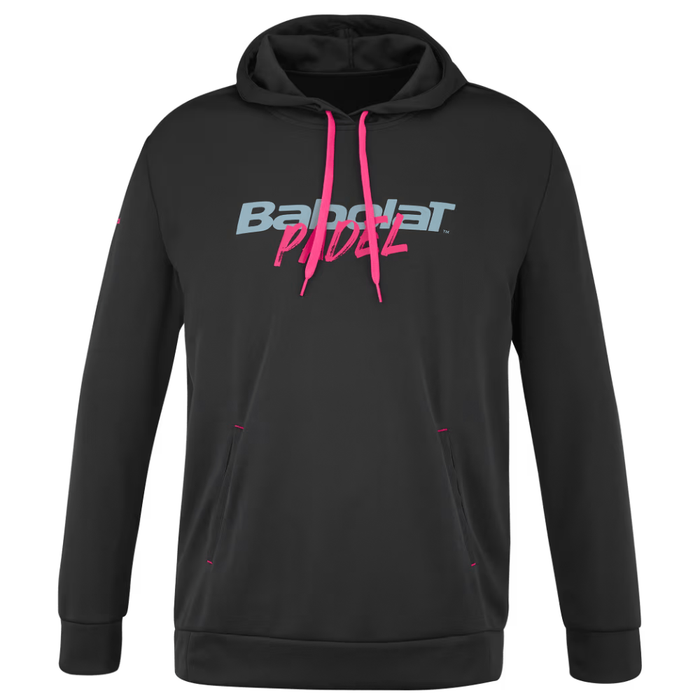 Sweat Babolat Padel Hood Noir - Esprit Padel Shop