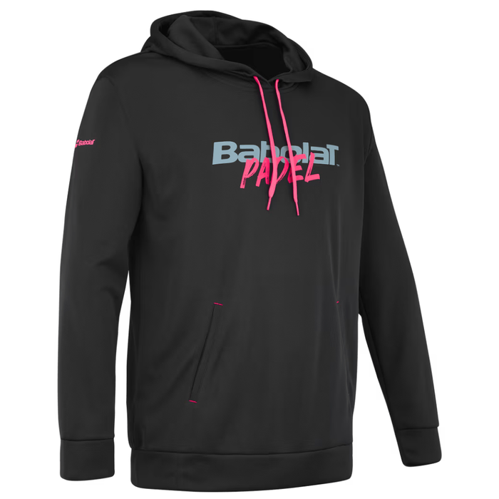 Sweat Babolat Padel Hood Noir - Esprit Padel Shop