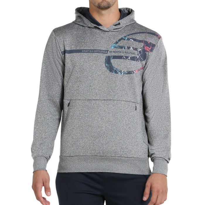 Sweat Bullpadel Baiona Gris Face - Esprit Padel Shop
