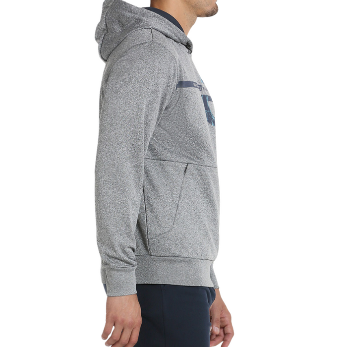 Sweat Bullpadel Baiona Gris Côté - Esprit Padel Shop