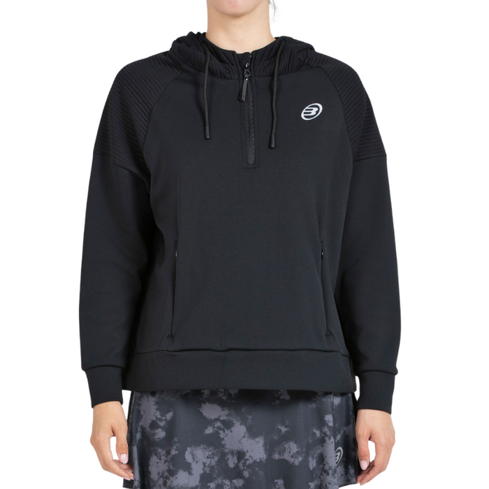 Sweat Bullpadel Bateo Noir Femme - Esprit Padel Shop