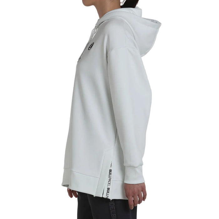 Sweat Bullpadel Nan Femme Blanc - Esprit Padel Shop