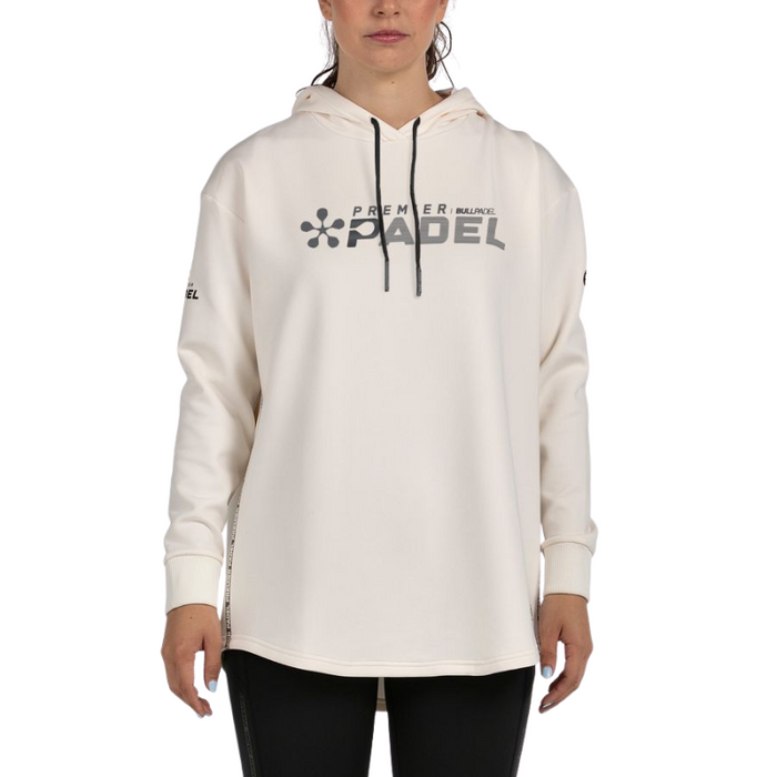 Sweat Bullpadel Paitt Blanc Femme - Esprit Padel Shop