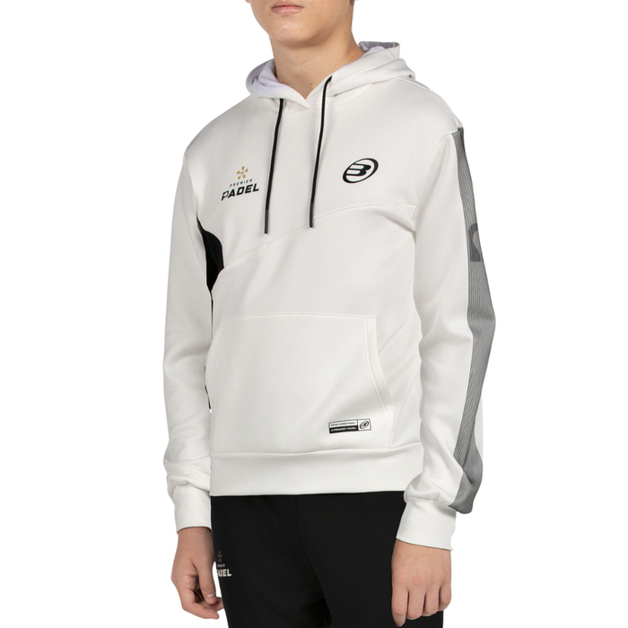 Sweat Bullpadel Palmiro Blanc Junior - Esprit padel Shop