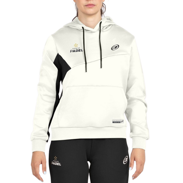 Sweat Bullpadel Peder Blanc Femme - Esprit Padel Shop