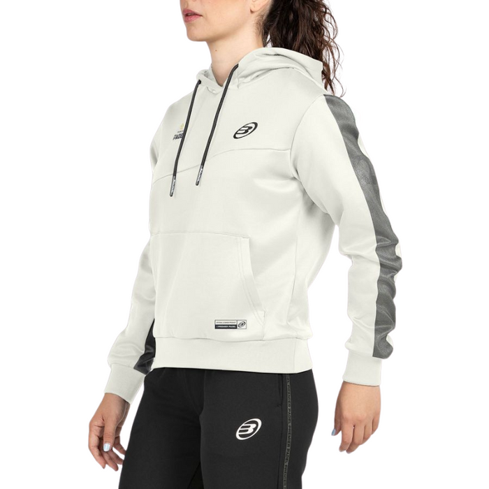 Sweat Bullpadel Peder Blanc Femme - Esprit Padel Shop