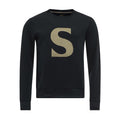 Sweat Slazenger The S Crewneck Noir Panthère - Esprit Padel Shop
