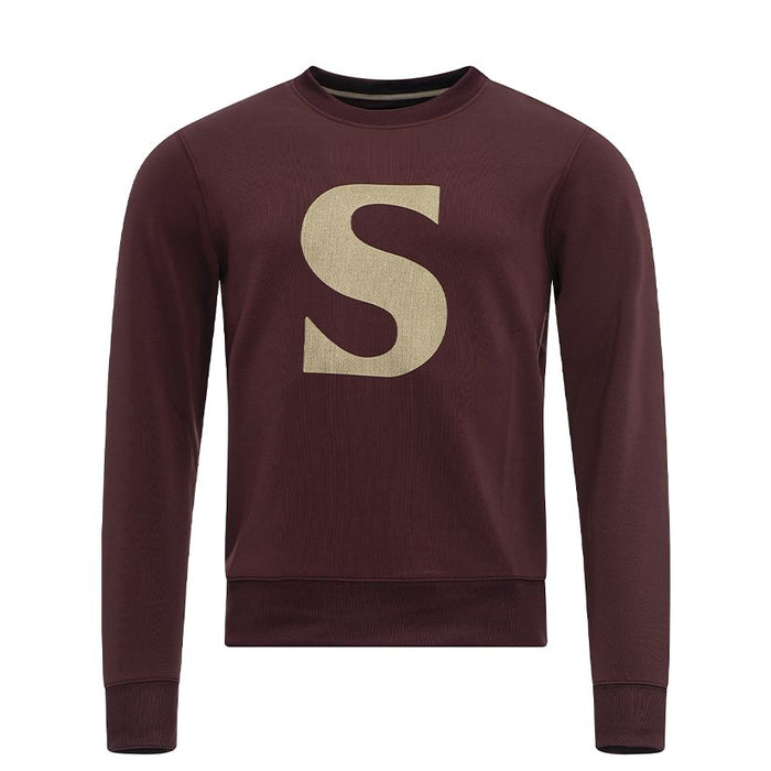 Sweat Slazenger The S Crewneck rouge Harvard - Esprit Padel Shop