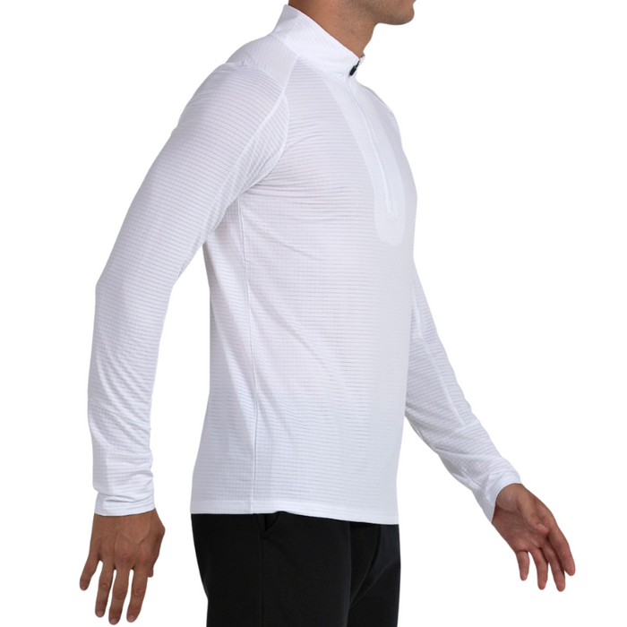 T-shirt à manches longues Bullpadel Brise Blanc - Esprit Padel Shop