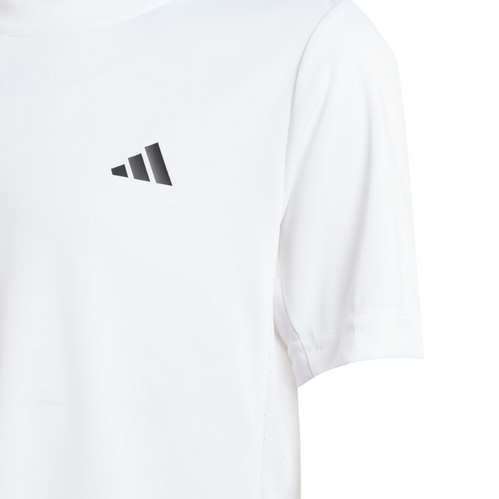 T-shirt Adidas B Club Tee Blanc Junior - Esprit Padel Shop