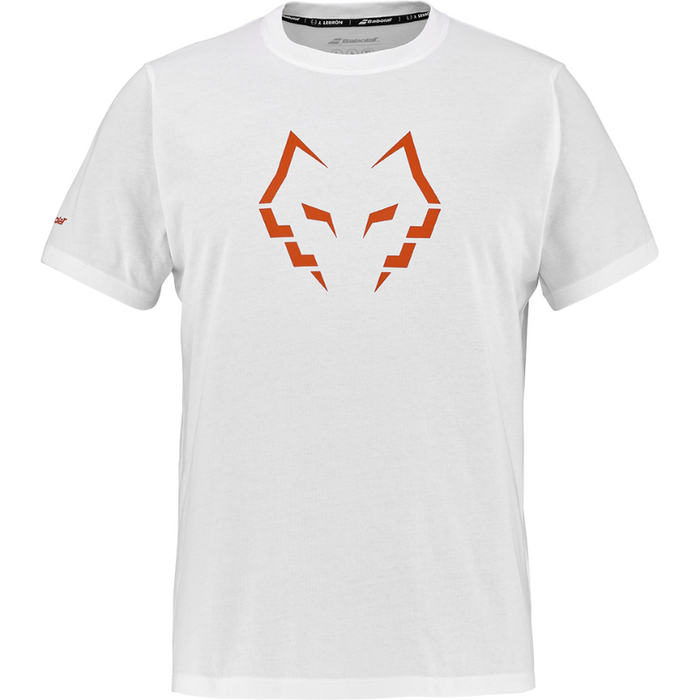 T-shirt Babolat Cotton Tee Lebron Blanc 2026 - Esprit Padel Shop