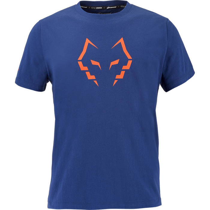 T-shirt Babolat Cotton Tee Lebron Bleu 2026 - Esprit Padel Shop