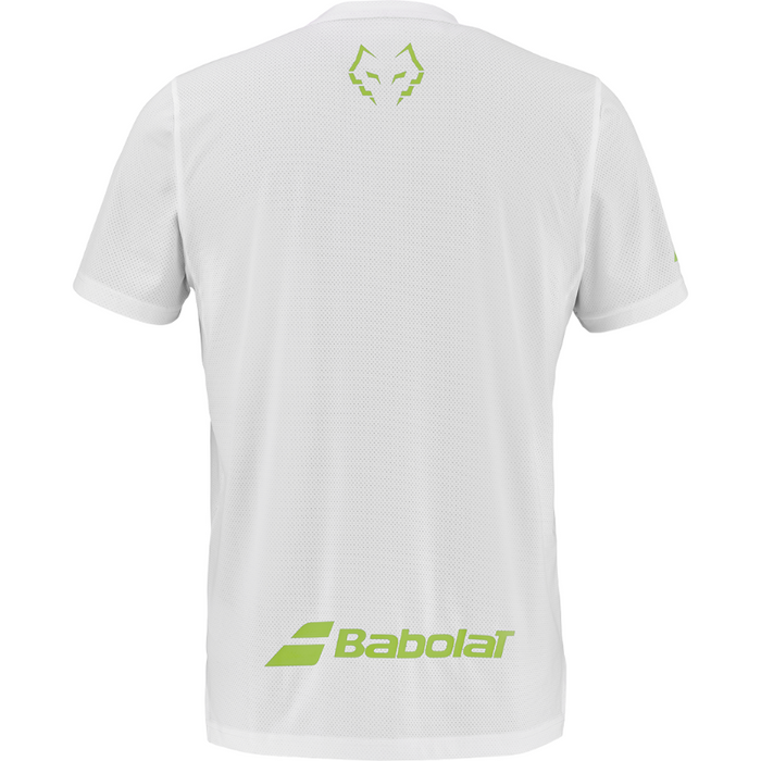 T-shirt Babolat Crew Neck Tee Lebron Blanc 2026 - Esprit Padel Shop