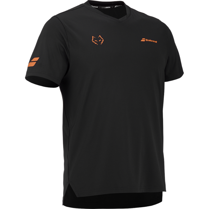 T-shirt Babolat Crew Neck Tee Lebron Noir 2026 - Esprit Padel Shop