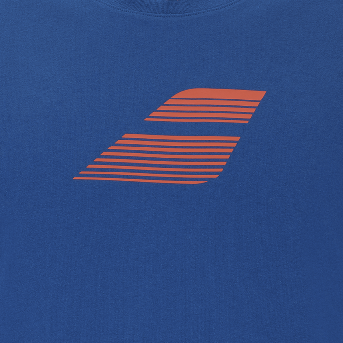 T-shirt Babolat Exercise Big Flag Bleu 2025 - Esprit Padel Shop