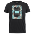 T-shirt Babolat Exercise Message Tee Noir - Esprit Padel Shop