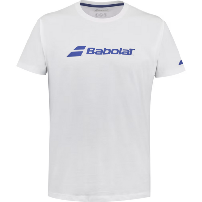 T-shirt Babolat Exercice Tee Blanc Junior Boy 2024 - Esprit Padel Shop