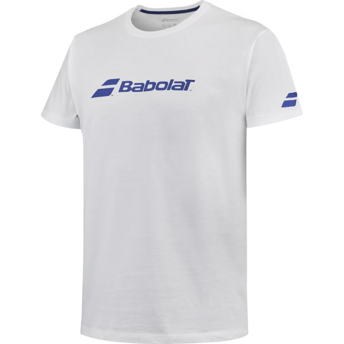 T-shirt Babolat Exercice Tee Blanc Junior Boy 2024 - Esprit Padel Shop
