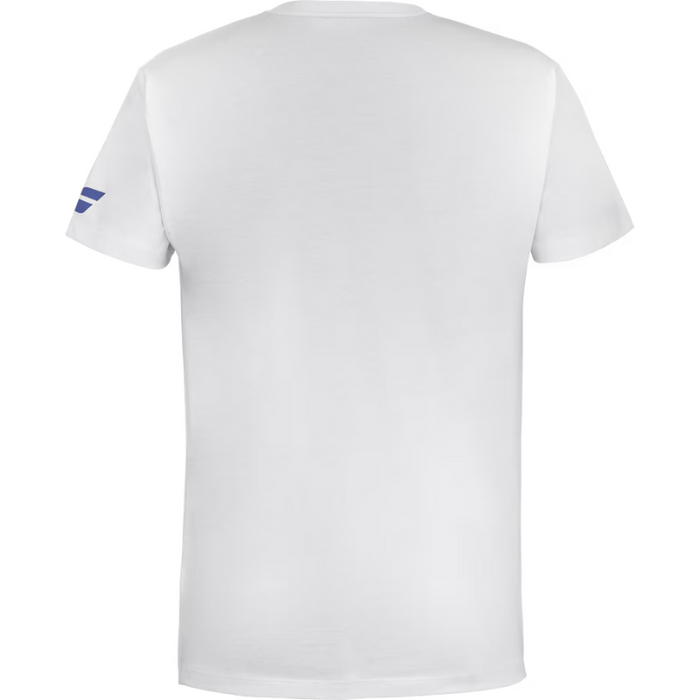 T-shirt Babolat Exercice Tee Blanc Junior Boy 2024 - Esprit Padel Shop