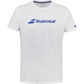 T-shirt Babolat Exercice Tee Blanc 2024 - Esprit Padel Shop