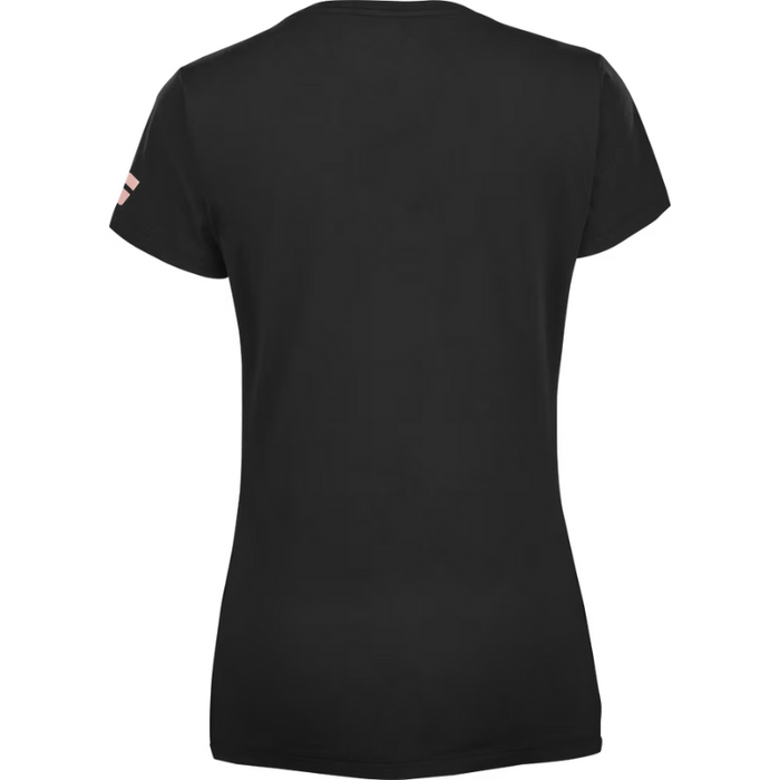 T-shirt Babolat Exercice Tee Noir Femme - Esprit Padel Shop