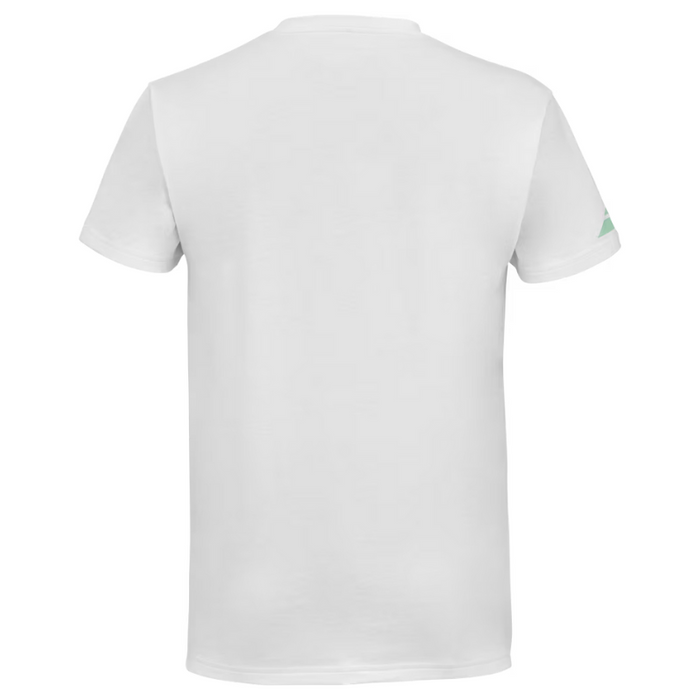 T-shirt Babolat Padel Cotton Tee Blanc - Esprit Padel Shop