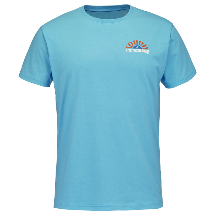 T-shirt Babolat Cotton Tee Bleu - Esprit Padel Shop