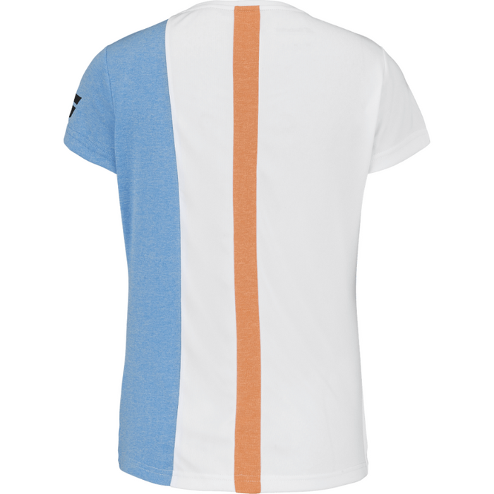 T-shirt Babolat Play Cap Sleeve Top Blanc Junior Girl 2025 - Esprit Padel Shop