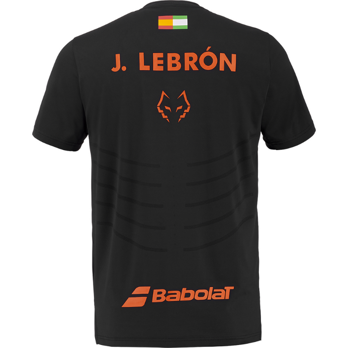 T-shirt Babolat Replica Crew Neck Tee Lebron Noir 2026 - Esprit Padel Shop