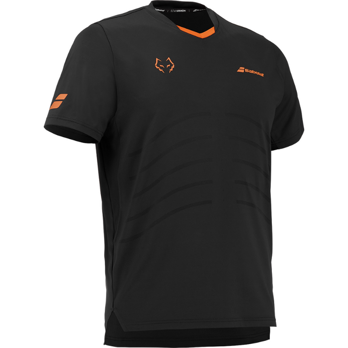T-shirt Babolat Replica Crew Neck Tee Lebron Noir 2026 - Esprit Padel Shop