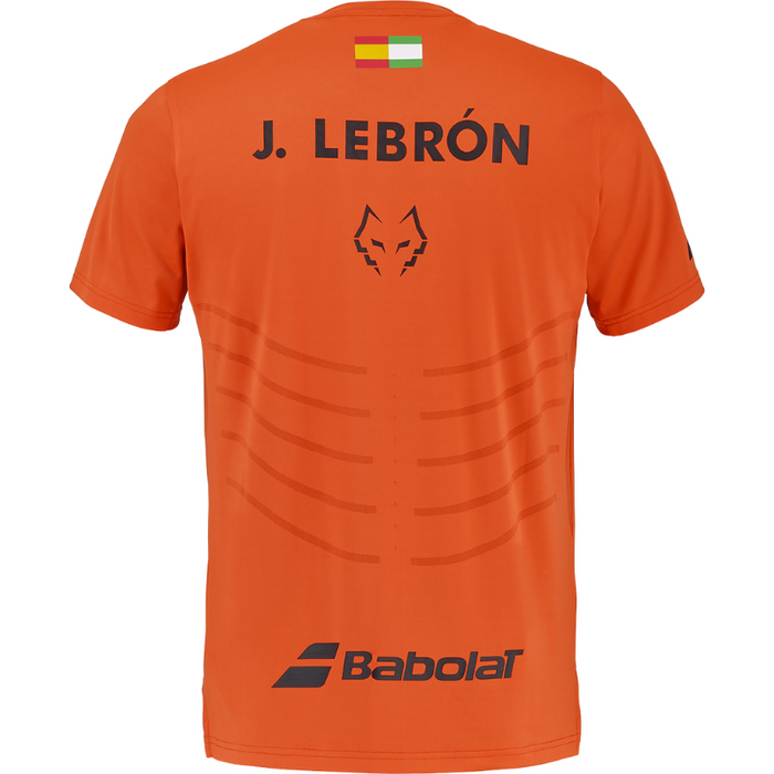 T-shirt Babolat Replica Crew Neck Tee Lebron Orange 2026 - Esprit Padel Shop