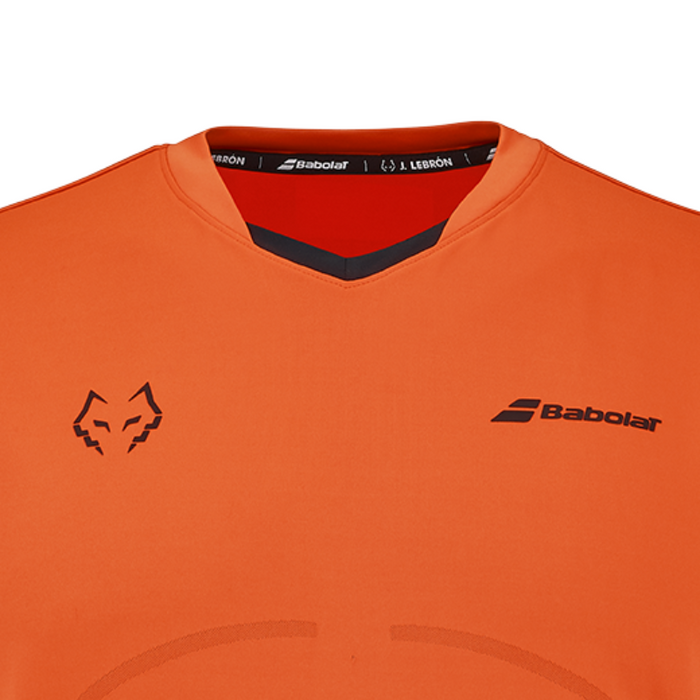 T-shirt Babolat Replica Crew Neck Tee Lebron Orange 2026 - Esprit Padel Shop