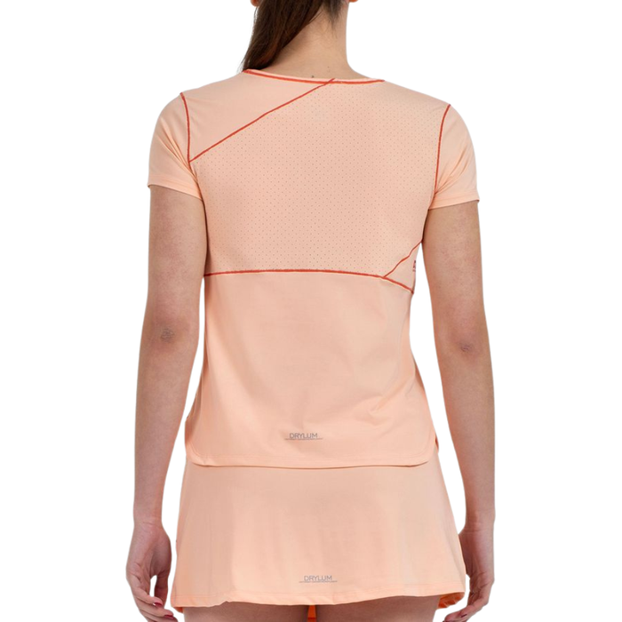T-shirt Bullpadel Albala Orange Clair Femme - Esprit Padel Shop