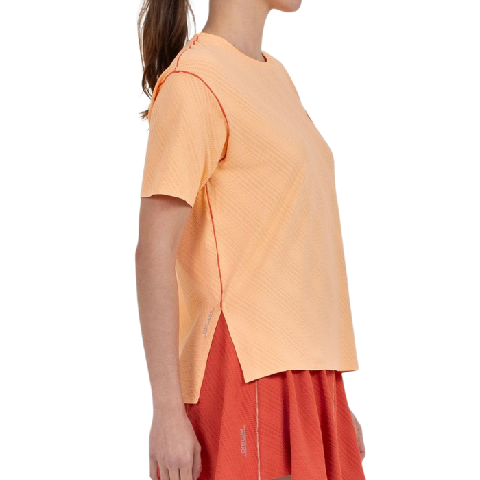 T-shirt Bullpadel Almoin Orange Clair Femme - Esprit Padel Shop