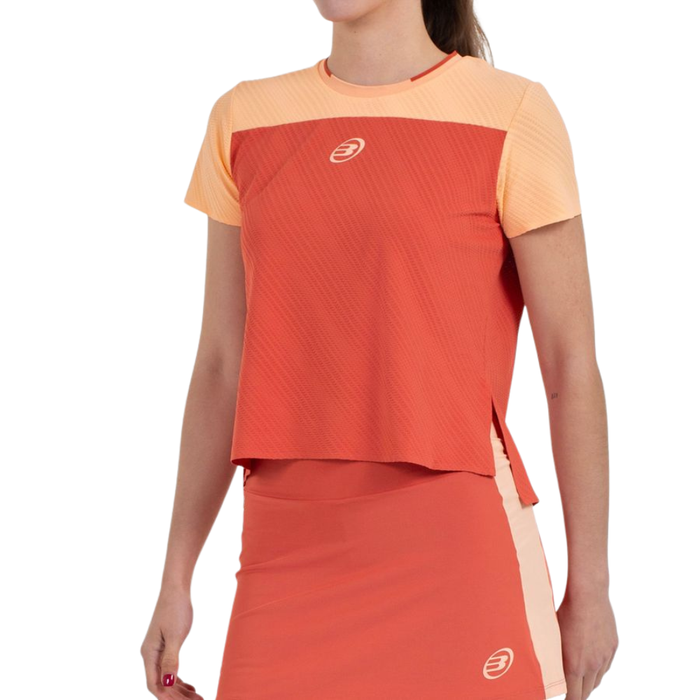 T-shirt Bullpadel Azabal Orange Femme - Esprit Padel Shop