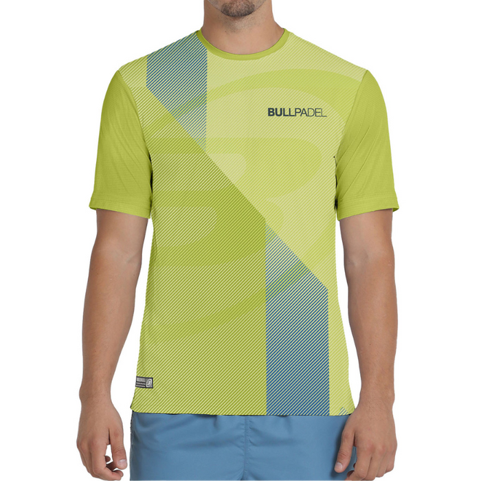 T-shirt Bullpadel Brumo Jaune - Esprit Padel Shop