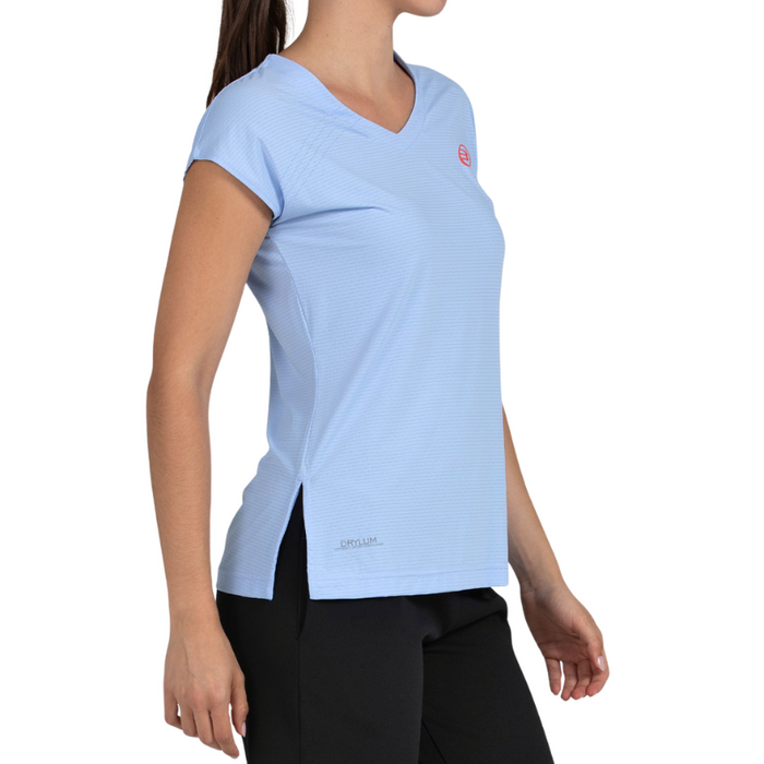 T-shirt Bullpadel Covelo Bleu Femme - Esprit Padel Shop