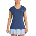 T-shirt Bullpadel Covelo Bleu Marine Femme - Esprit Padel Shop